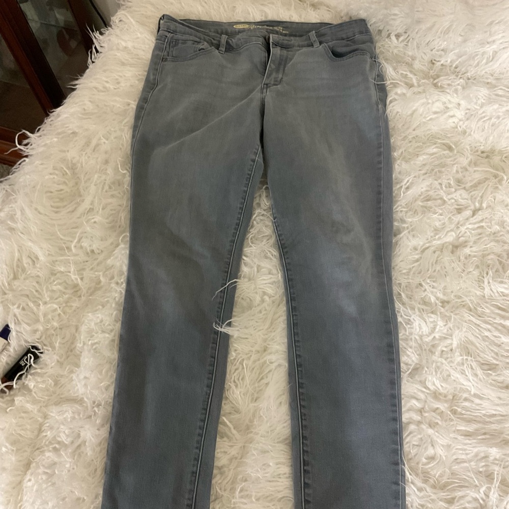 Old Navy Rock Star Women's Straight light blue jeans